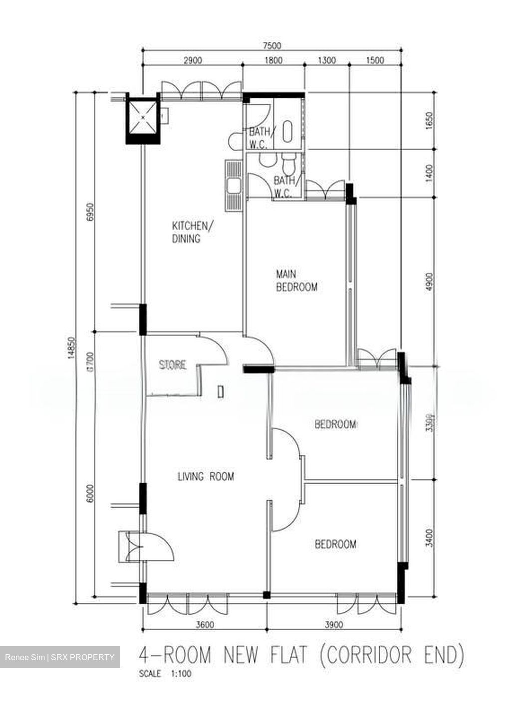 Blk 433 Chong Boon Rise (Ang Mo Kio), HDB 4 Rooms #546735191